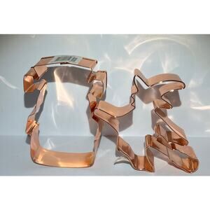 copper cookie cutters 
Set of 2
Halloween themed ￼
Frankenstein and a witch